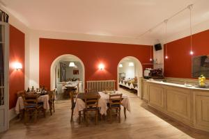 Kuchyň nebo kuchyňský kout v ubytování Park Hotel Villa Belvedere