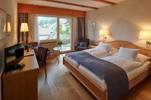 Postel nebo postele na pokoji v ubytování Hotel Bristol Relais du Silence Superior