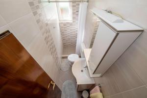 Koupelna v ubytování Apartmani Marica Beg