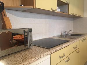 Kuchyň nebo kuchyňský kout v ubytování Apartment Smiley + 12 fotografií