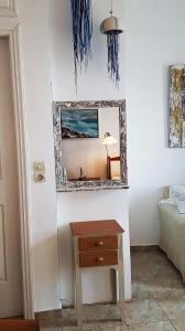 A bed or beds in a room at Nesaea Studio