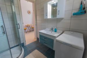 Kúpeľňa v ubytovaní Villa Villekula + 7 fotografií