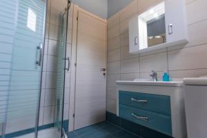 Kúpeľňa v ubytovaní Villa Villekula