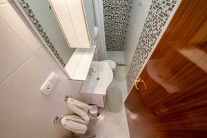 Koupelna v ubytování Apartmani Marica Beg