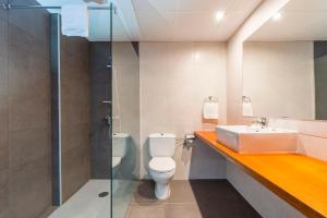 Koupelna v ubytování Hotel Ridomar 365