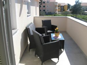 Balkón nebo terasa v ubytování Apartment Ninić