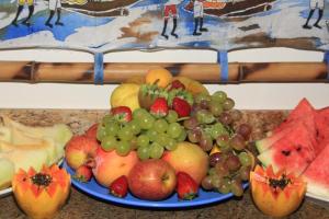 Comida in lodge ou em algum lugar perto