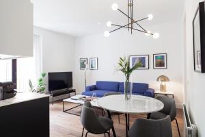 Telewizja i/lub zestaw kina domowego w obiekcie Mante House - Malasaña Design