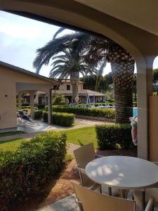 A garden outside Lido Azzurro Residence rta