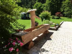 Zahrada ubytování Pension Waldklause, Doppelzimmer mit Balkon, Dusche, WC