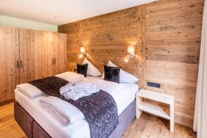 Posteľ alebo postele v izbe v ubytovaní Fetz Luxury Appartements