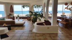 Posezení v ubytování Loro Verde