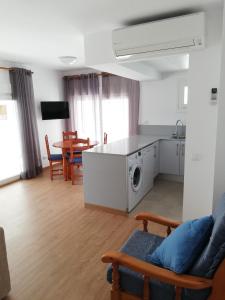 TV a/nebo společenská místnost v ubytování Live Salou Apartment