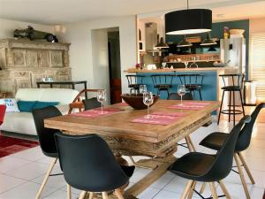 Kuchyň nebo kuchyňský kout v ubytování Front de mer - Victoria - Appartement 120m2