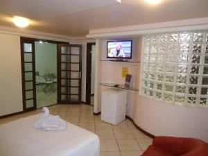 TV o dispositivi per l'intrattenimento presso Hotel Minuano