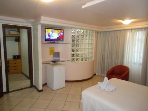 TV o dispositivi per l'intrattenimento presso Hotel Minuano