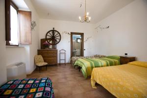 Vuode tai vuoteita majoituspaikassa Italyfarmstay