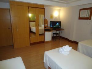 TV o dispositivi per l'intrattenimento presso Hotel Minuano