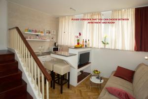 Köök või kööginurk majutusasutuses Apartment & Room Split Lea