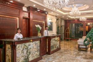 Vstupní hala nebo recepce v ubytování Royal St Hanoi Hotel