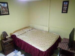 Katil atau katil-katil dalam bilik di Casa Hospedaje Killari