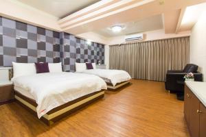 Postel nebo postele na pokoji v ubytování Lech Hotel
