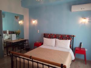 Posteľ alebo postele v izbe v ubytovaní Zappion Hotel
