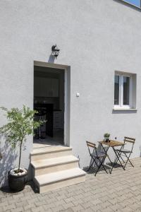 Patio nebo venkovní prostory v ubytování Apartments Siblings