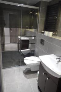 Kúpeľňa v ubytovaní Apartamenty Karkonoskie