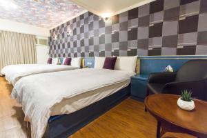 Postel nebo postele na pokoji v ubytování Lech Hotel