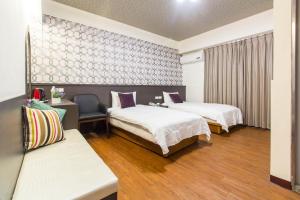 Postel nebo postele na pokoji v ubytování Lech Hotel