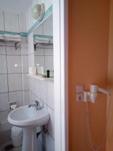 Kúpeľňa v ubytovaní Zappion Hotel
