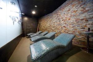 Zona de estar de Apartahotel & Spa Jacetania