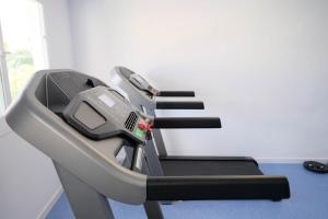 Fitness centrum a/nebo fitness zařízení v ubytování azuLine Hotel Palmanova Garden