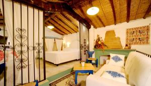 พื้นที่นั่งเล่นของ Albergo Diffuso Mannois