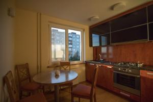 Kuchyň nebo kuchyňský kout v ubytování Cozy apartment with a wonderful lake view