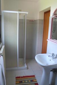 Koupelna v ubytování albergo bellavista + 15 fotografií