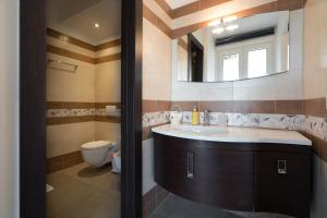 Koupelna v ubytování B&B Nacorè