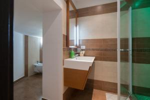 Koupelna v ubytování B&B Nacorè
