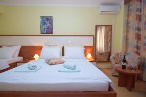 Postel nebo postele na pokoji v ubytování Guest house Podgorje
