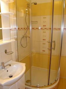 Kúpeľňa v ubytovaní Apartmány Ilona