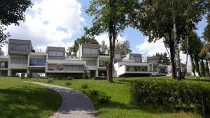 Budynek, w którym mieści się apartament