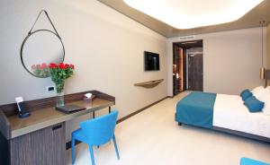 Voodi või voodid majutusasutuse The Hive Hotel toas