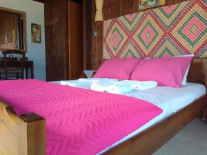 Postel nebo postele na pokoji v ubytování Hotel Mochlos