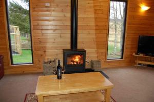 Gallery image of Luxury woodland Oak Lodge in Killin