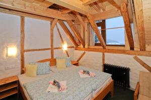 Posteľ alebo postele v izbe v ubytovaní Josefova Bouda -Resort Svaty Frantisek