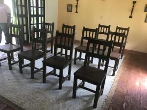 Χώρος καθιστικού στο Casa San Nicolas