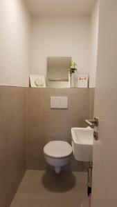 Koupelna v ubytování Alpenflair Ferienwohnungen Whg 305