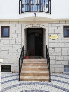 The facade or entrance of Ersin Konak