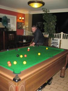 Biliár nebo kulečník v ubytování The Anvil Bar B&B